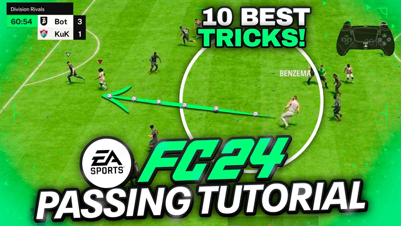 The 10 PASSING TRICKS You Need to Know in EAFC 24