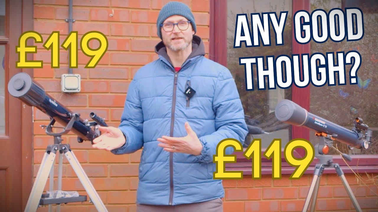 Sky-Watcher Mercury 707 vs Celestron LT70 - Finder Comparison & WOBBLE TEST