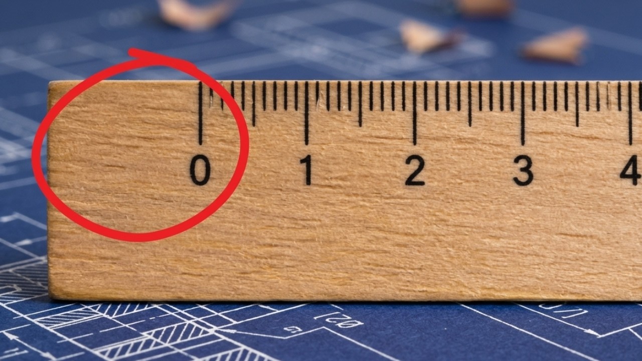 Why Is There a Space Before the 0 on a Ruler, and What is it For?