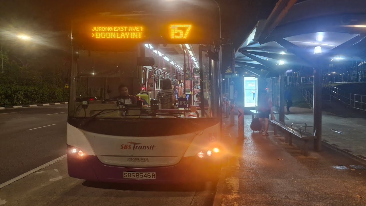 SBS Transit Bus Service 157 Scania K230UB Euro IV Batch 2 SBS8546R 