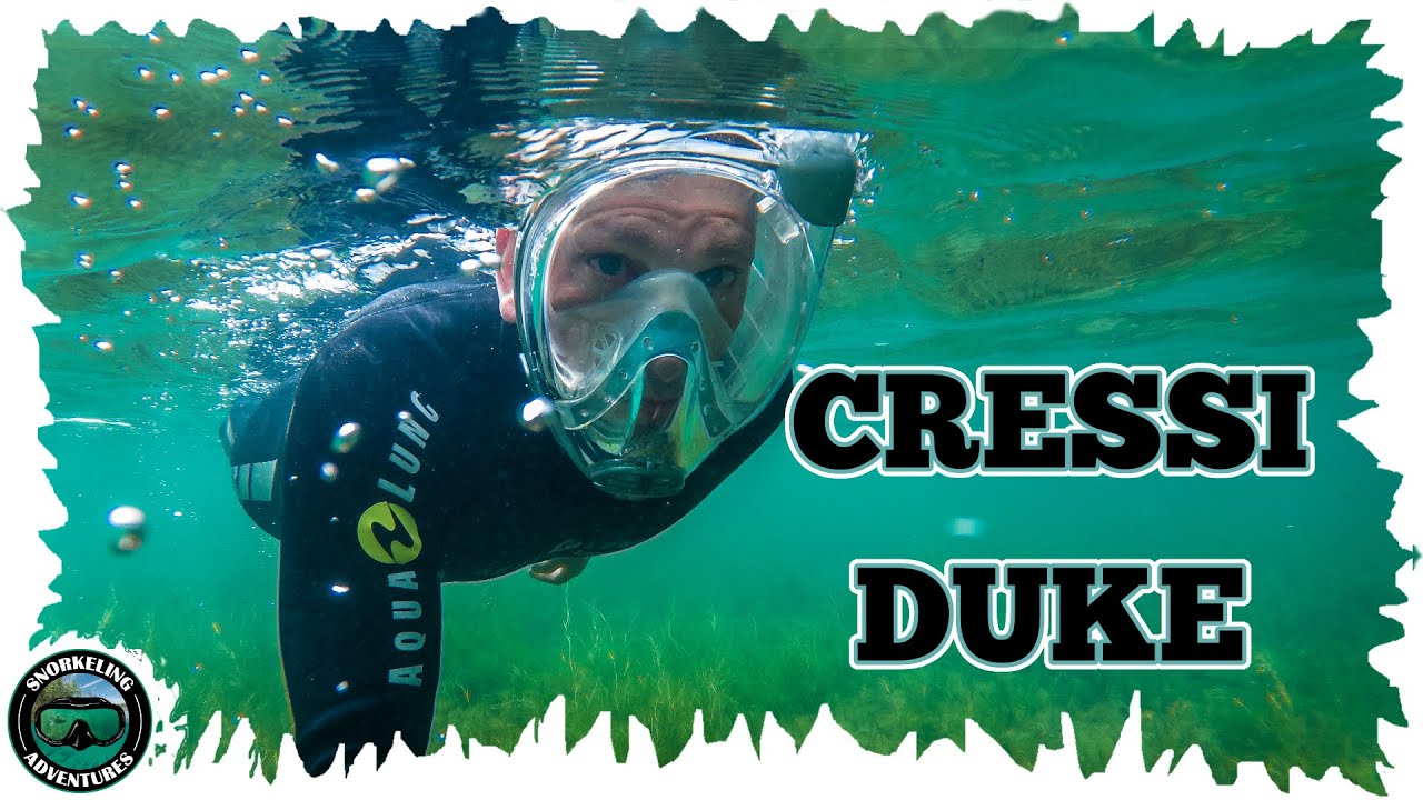 Die Schnorchelmaske Cressi Duke im Test
