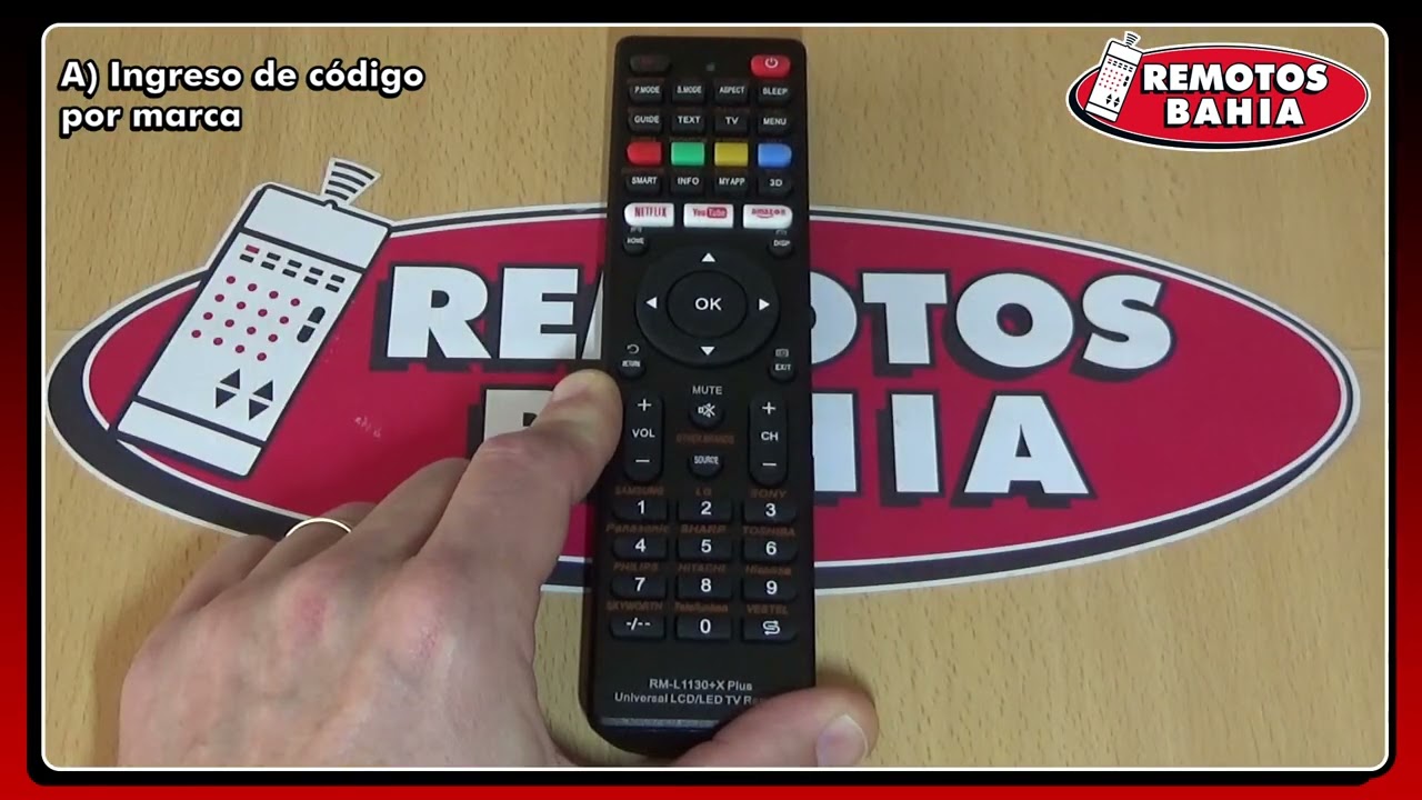 4 METODOS PARA PROGRAMAR UN CONTROL REMOTO UNIVERSAL HUAYU RM-L1130+X ET7439 PLUS AITECH CRC 1130V
