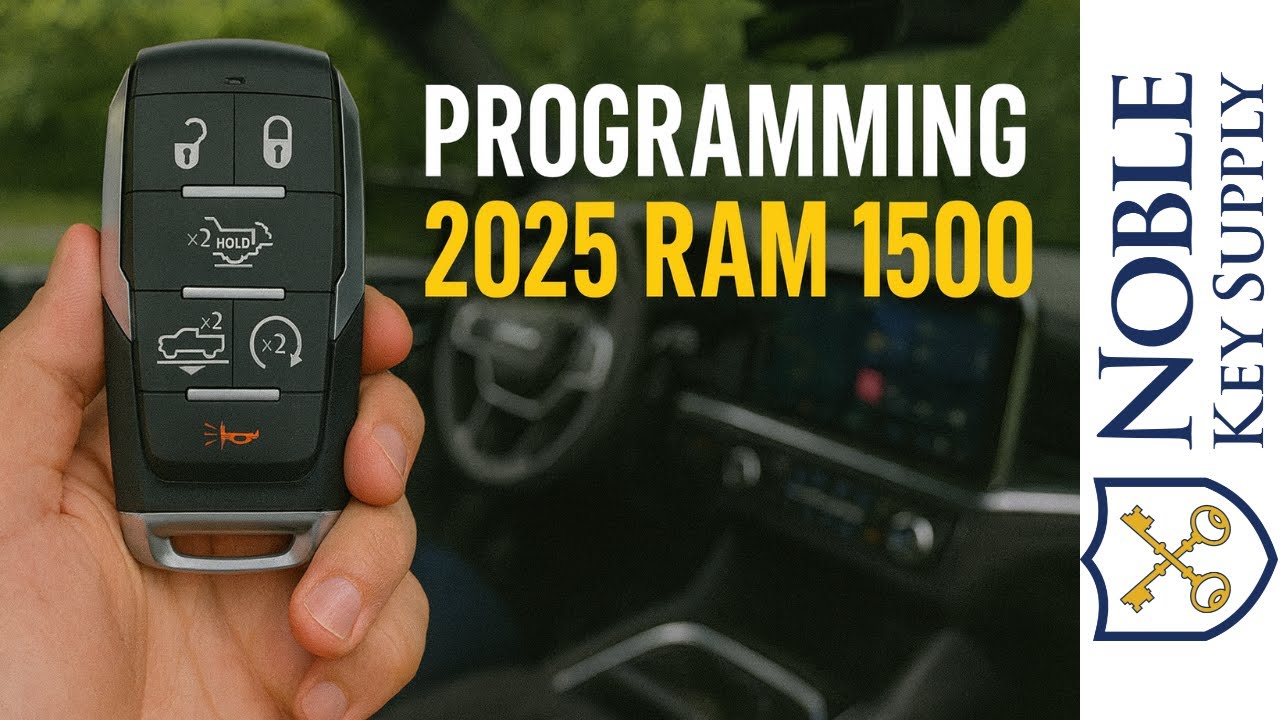 2025 RAM 1500 Key Programming