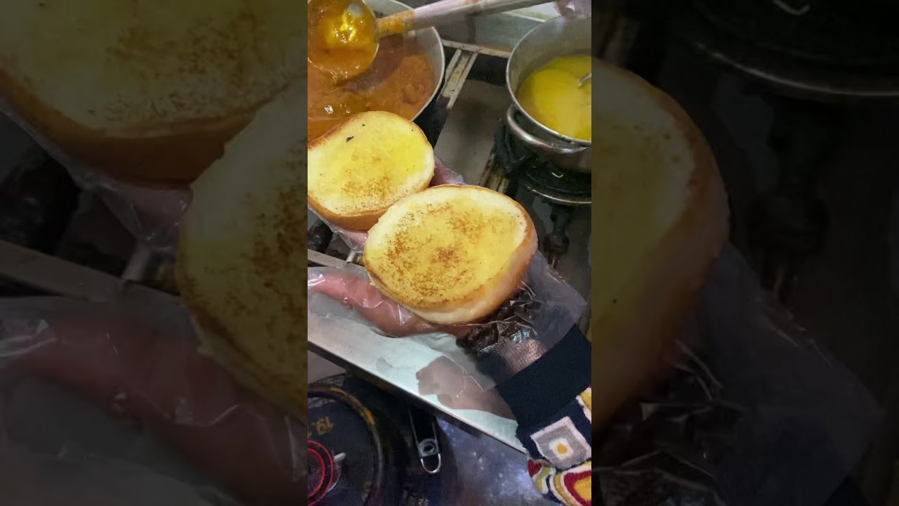 Pav Bhaji Burger || Fusion Burger || Aggarwal&rsquo;s, Lajpat Nagar, Delhi