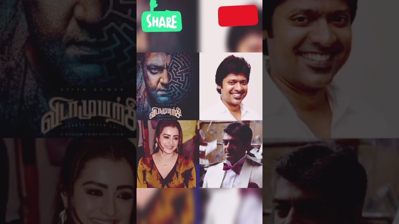 #VidaaMuyarchi #AjithKumar director #MagizhThirumeni #Trisha Shoot likely to commence June #AK