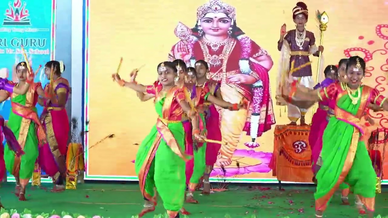 THAI PUSAM26  SPL DEITY MURUGAN  ANNUALDAY DANCE PERFORMANCE    BY 6-9 GIRLS FROM SRI GURU MATRIC