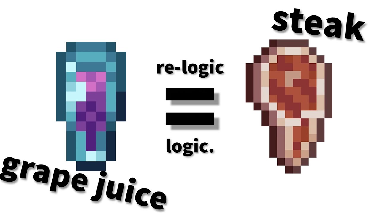 Terraria's Food Makes No Sense (from a realistic standpoint!)