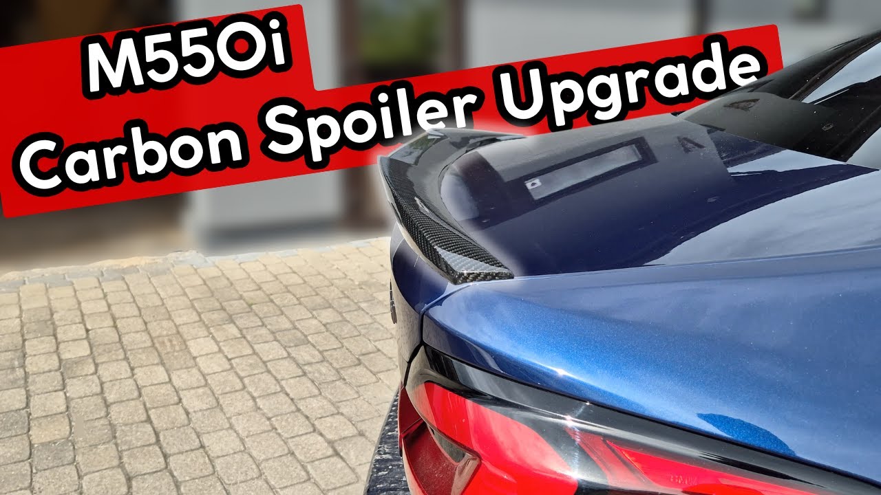 Модернизация карбонового спойлера/крыла BMW G30 M550i пошла не так