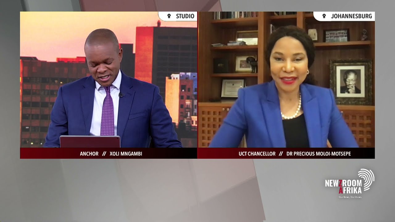 Dr Precious Moloi-Motsepe installed as UCT Chancellor