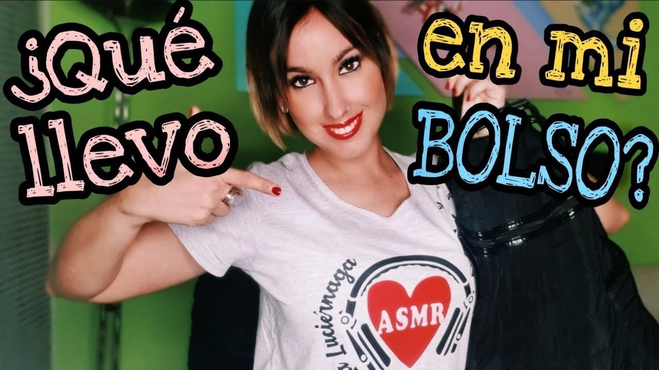 Asmr | ¿QUÉ LLEVO EN MI BOLSO?-anécdotas, susurros y tapping
