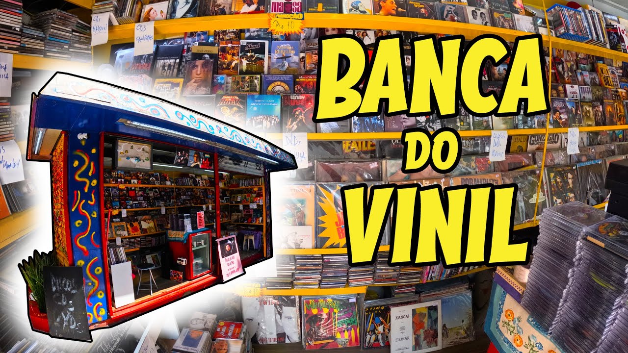 BANCA DO VINIL - O PARAÍSO DOS VINIS