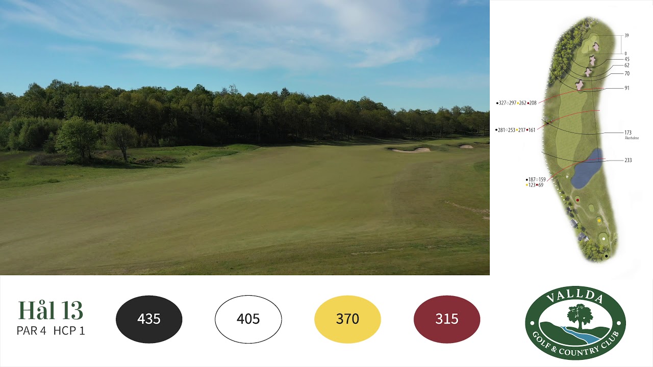Hål 13 Vallda Golf & Country Club