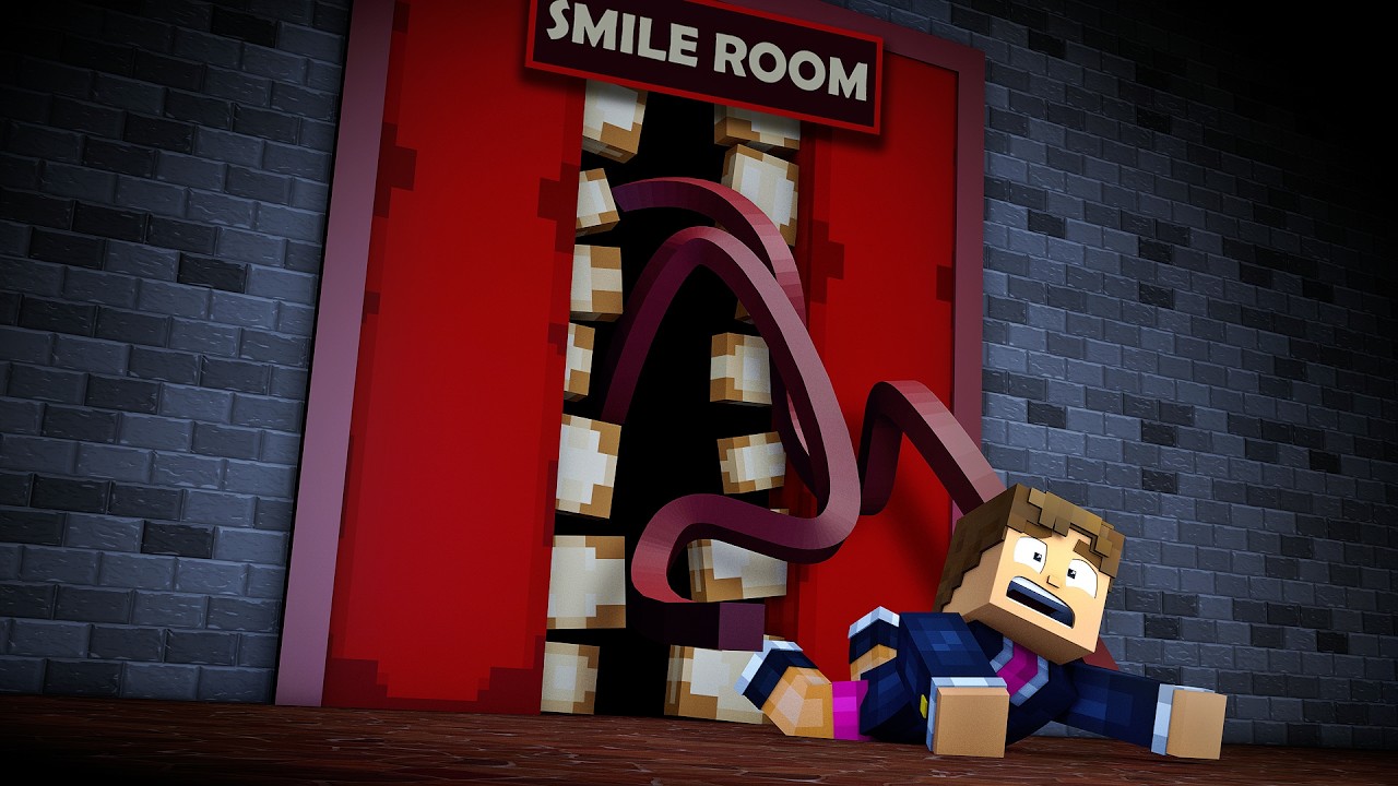 SMILE ROOM ME PEGOU NO MINECRAFT !! ( TREVOR HENDERSON )