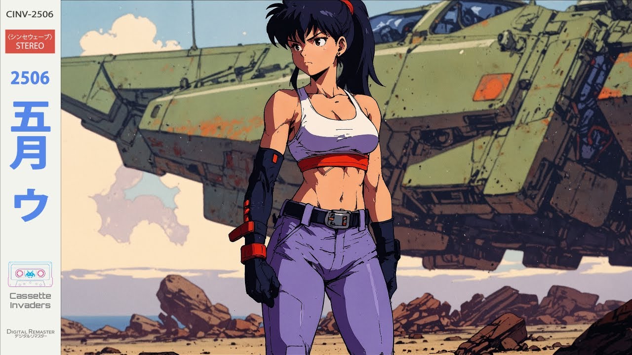 Synthwave Mix | Mecha Cyberpunk for Focus & Coding | Siren of Ashfall (2506 五月- ウ)