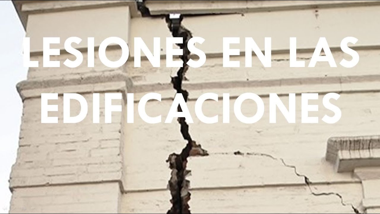 MANIFESTACIONES PATOLOGICAS EN LAS EDIFICACIONES