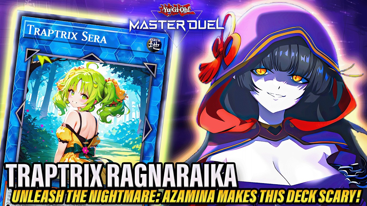 🕸️TRAPTRIX RAGNARAIKA DECK - AN ABSOLUTE TERROR WITH AZAMINA! [YU-GI-OH! MASTER DUEL]