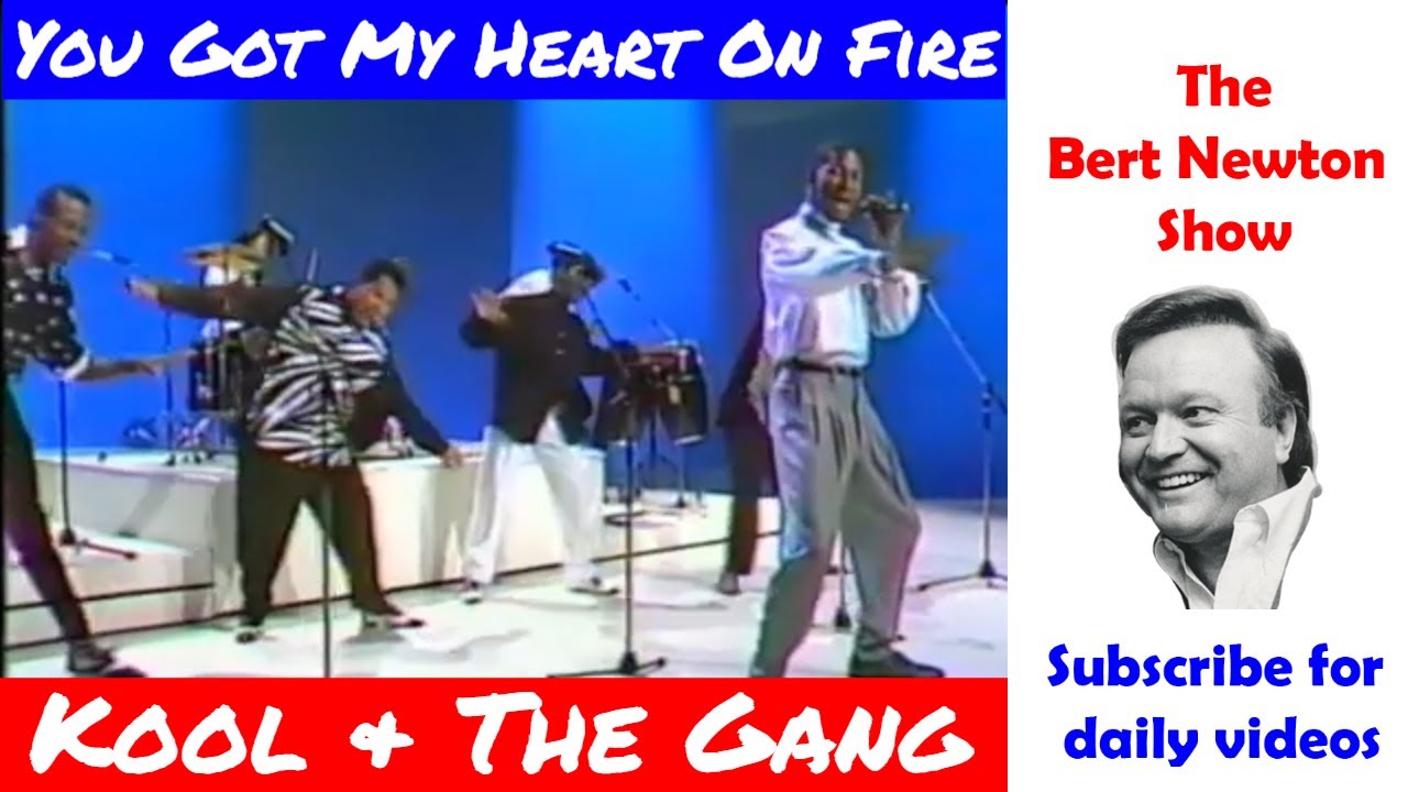 Kool and the Gang — You Got My Heart On Fire — Шоу Берта Ньютона — 1989