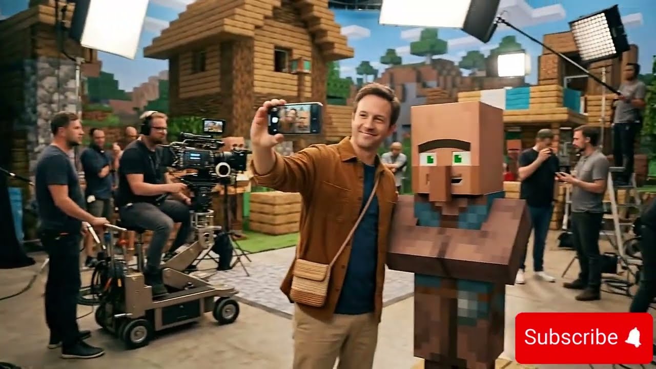 😱 Minecraft but Everyone is Human?! 🎵 (Steve, Alex, Creeper, Enderman & More) 🎵