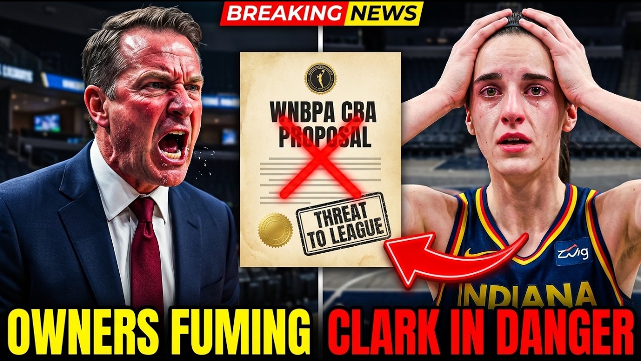 OWNERS FUMING! WNBPA's CBA Proposal THREATENS Caitlin Clark's Future!