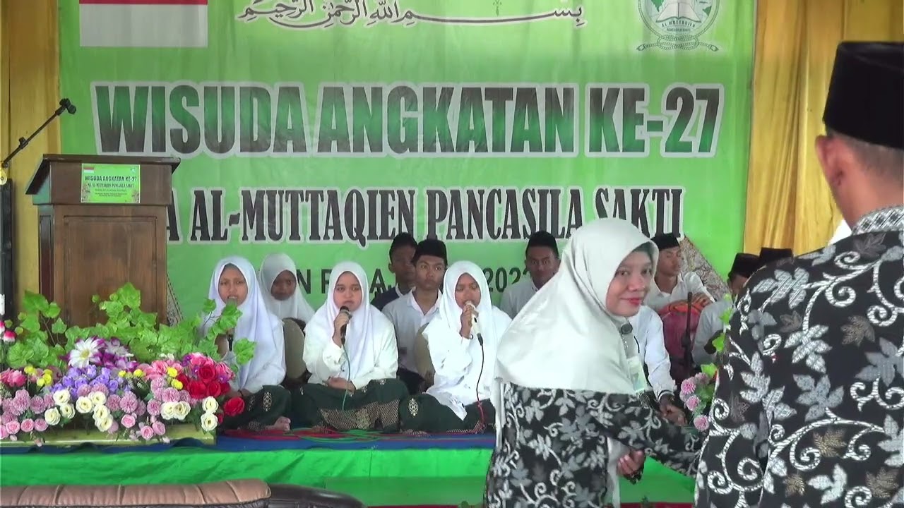 WISUDA ANGKATAN 27 MA AL MUTTAQIEN PANCASILA SAKTI | Part 1