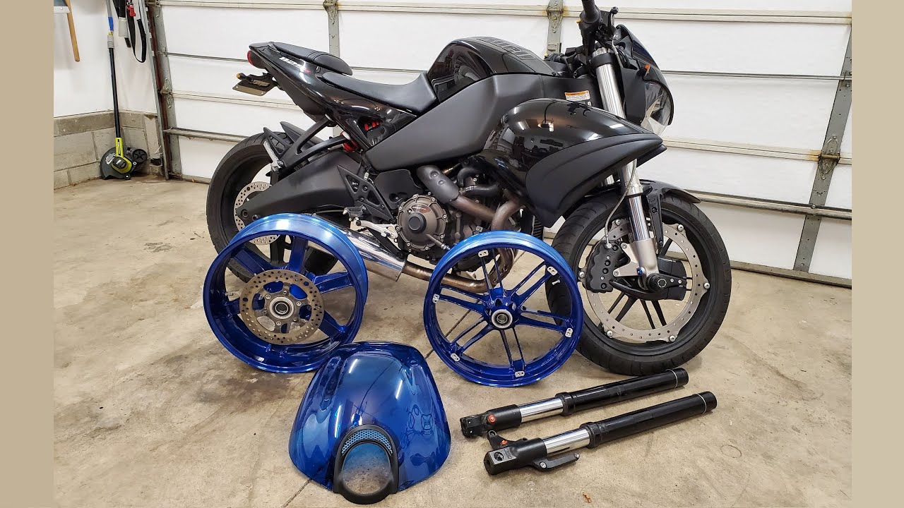 Quick Buell 1125 R to CR Conversion