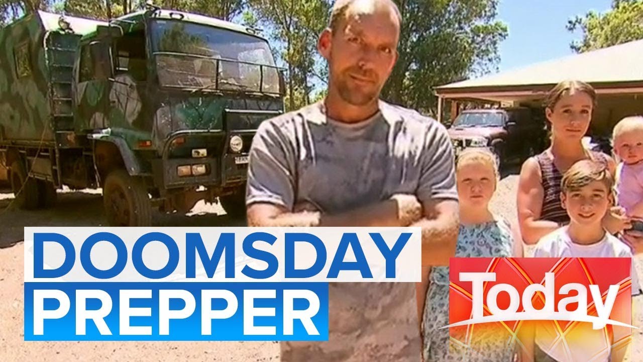 Dad converts eight-tonne truck into doomsday bunker | Today Show Australia