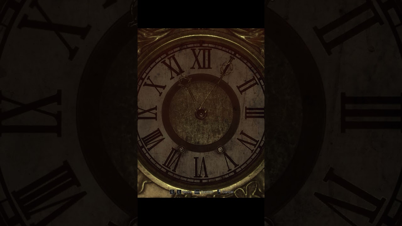 Clock Puzzle Solution - Resident Evil 4 Remake (RE4)