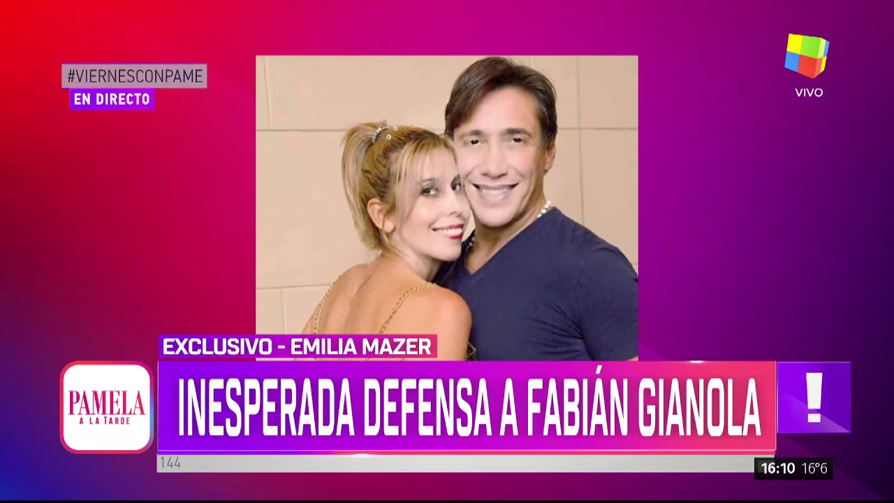 Emilia Mazer sobre las denuncias a Gianola: