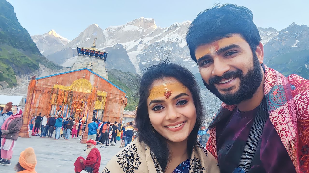 🙏KEDARNATH 🛕vlog #uttarakhand #trekking #rudraprayag #hubbywifey #repost