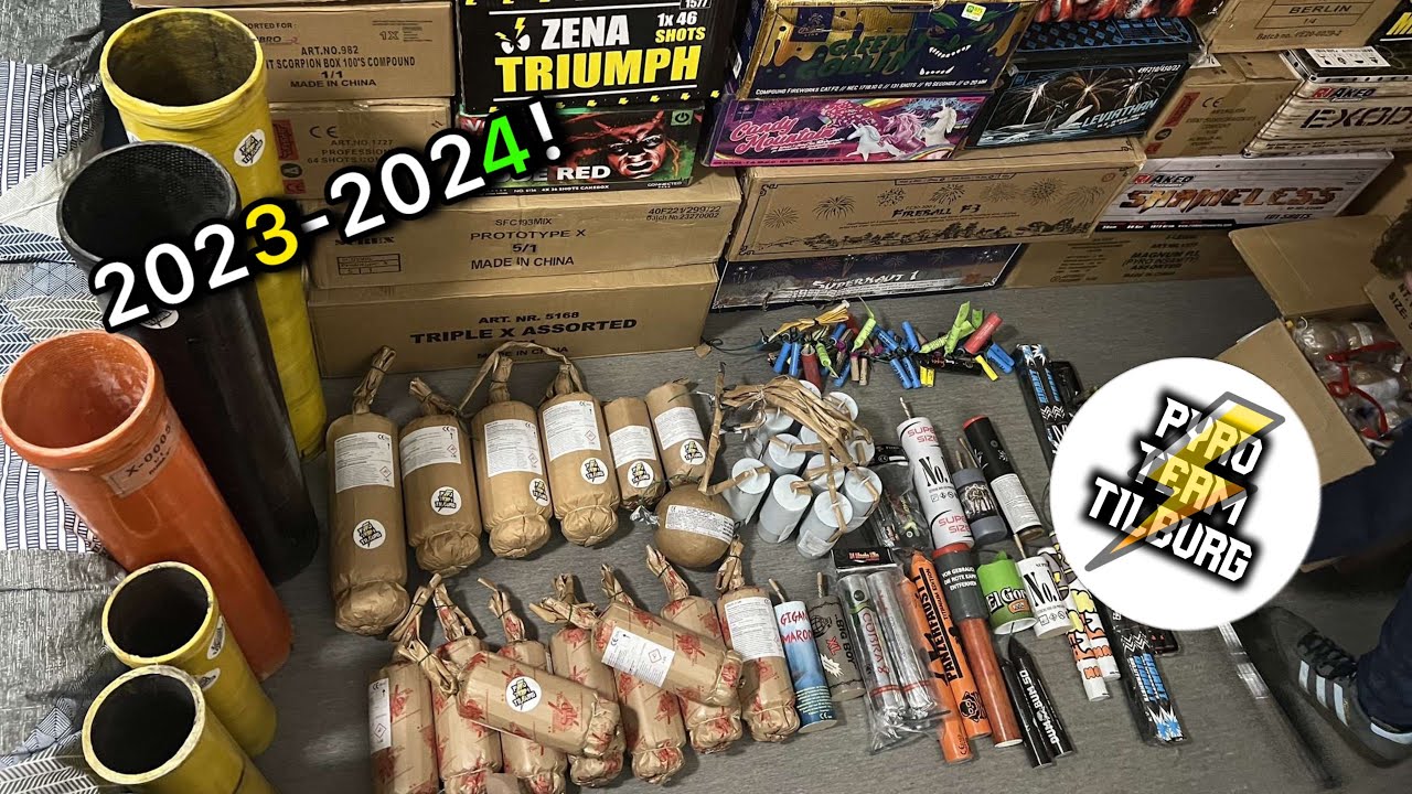 Vuurwerk Compilatie 2023-2024 | Oud en Nieuw