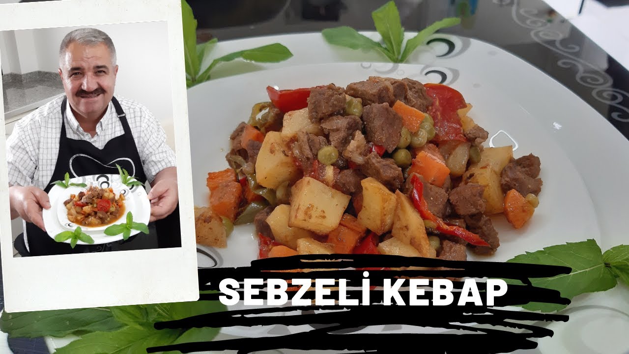 Harika Bir Fırın Yemeği Sebzeli Kebap