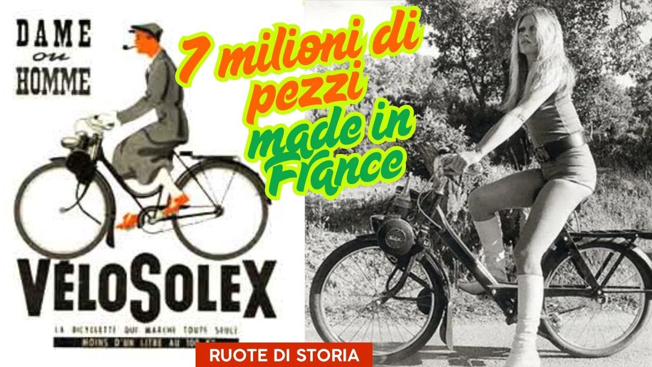 Velosolex. Un pezzo di storia motociclistica mondiale made in France.