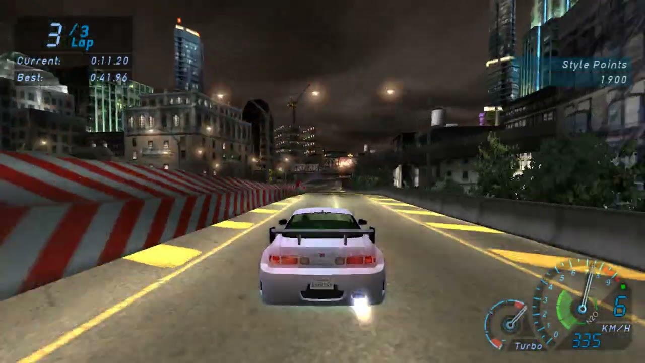 #1 CIRCUIT NFS Underground 1 [ Honda Integra Type-R ]