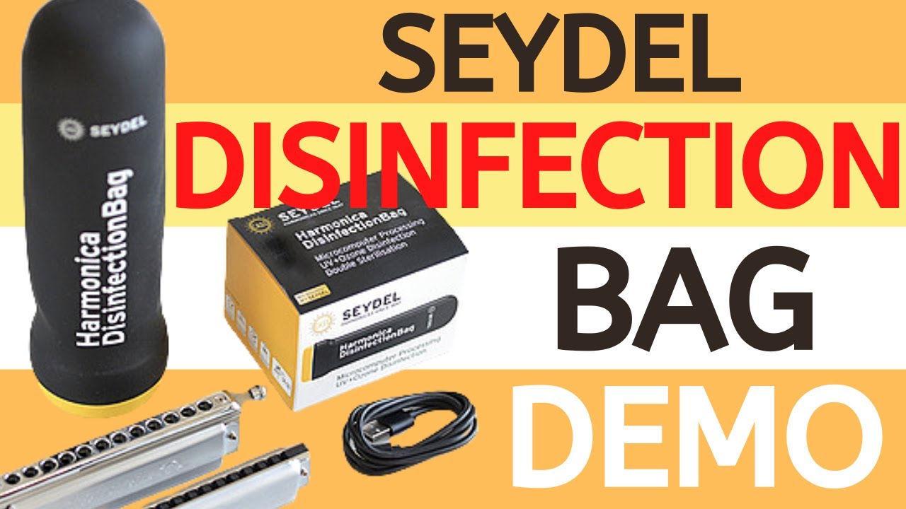 Seydel Harmonica Disinfection Bag Demo