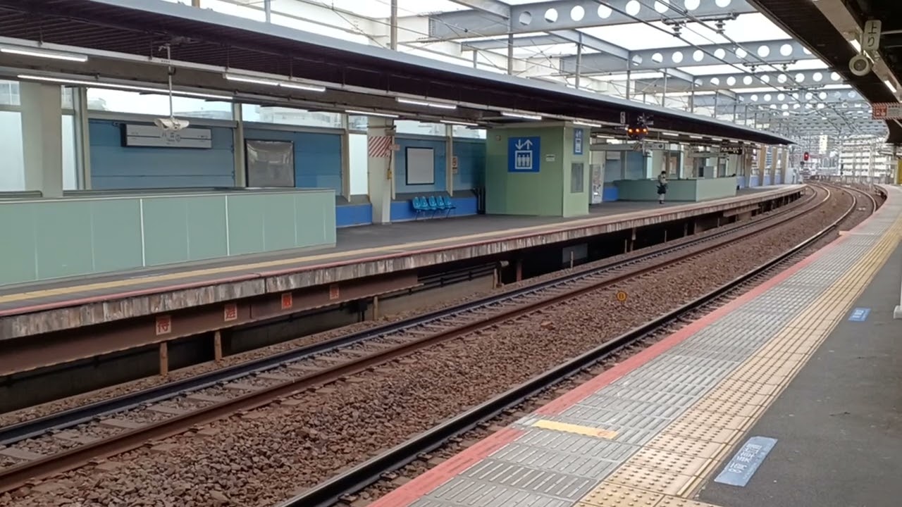 [都営浅草線信号確認のため快速臨時停車]京成3000形50番台3056編成59K京成本線経由臨時快速成田空港行き八広駅(KS47)13時40分到着2分遅れ