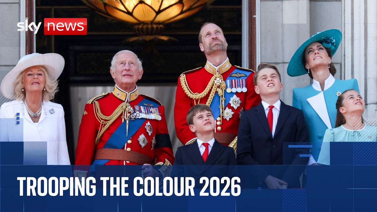 Trooping the Colour 2026 | Full Sky News coverage