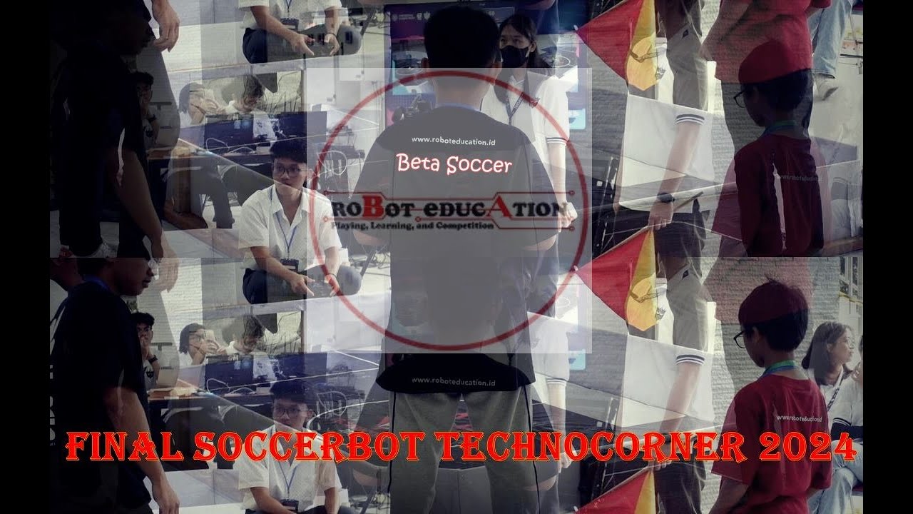 Technocorner 2024 UGM Yogyakarta, Beta Soccer Winner #robotics