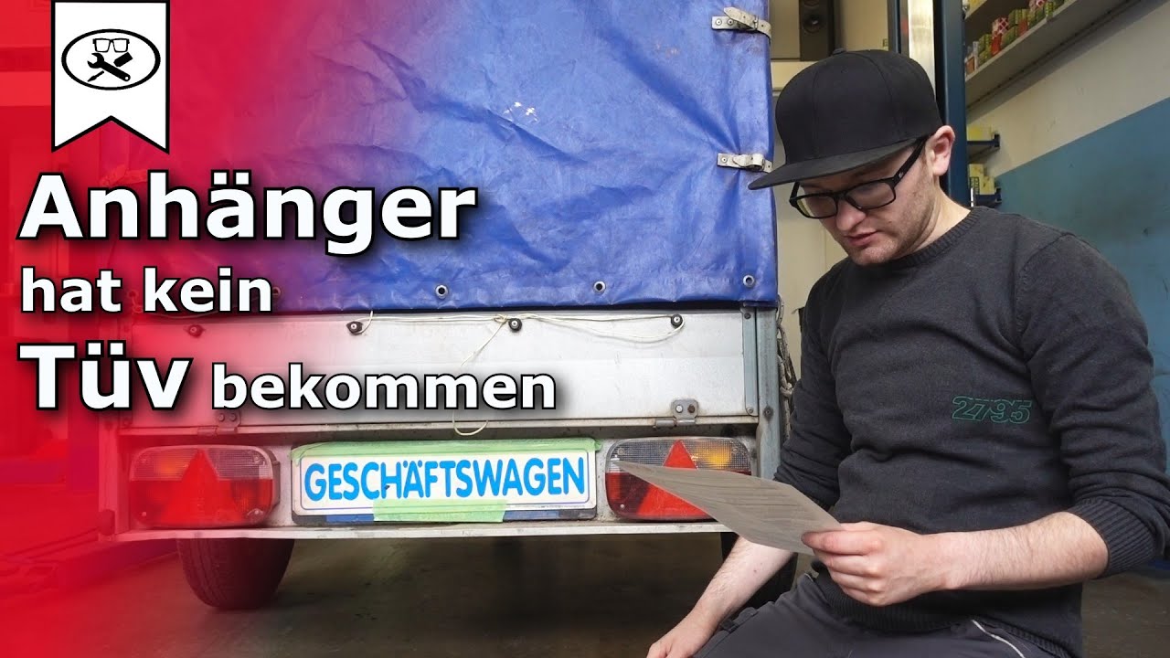 Anhänger bekommt kein Tüv Beleuchtungsprobleme | Trailer lighting problem | Tutorial | VitjaWolf