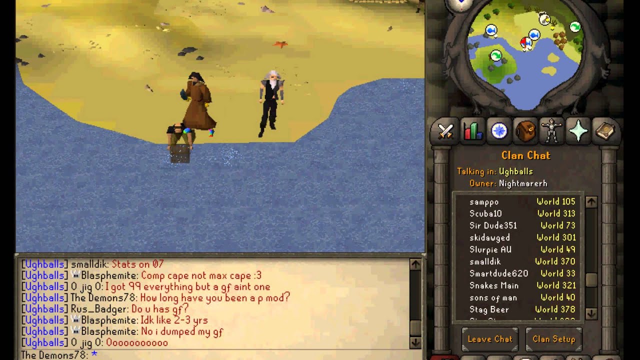 A cool Runescape player moderator?