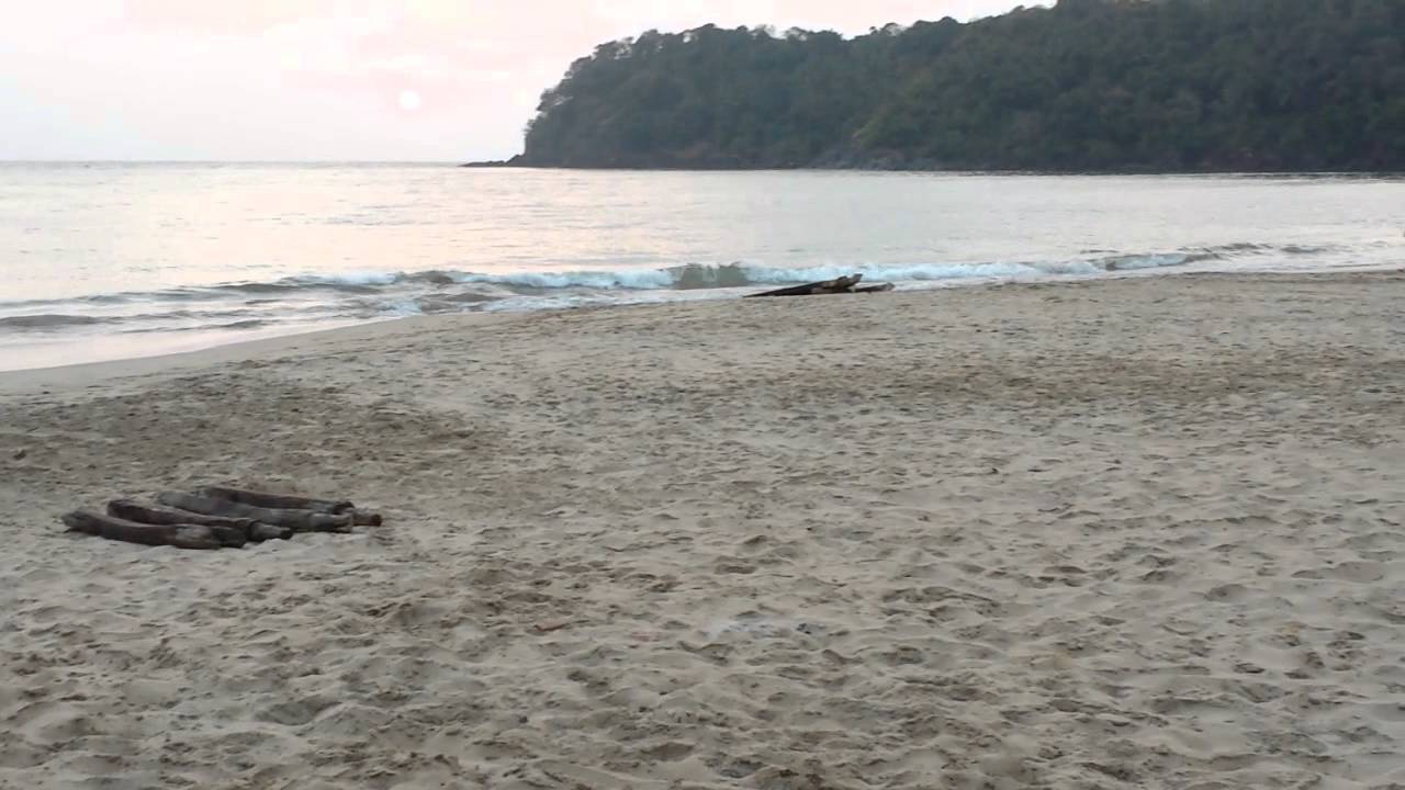 Agonda beach. Sunset. Goa