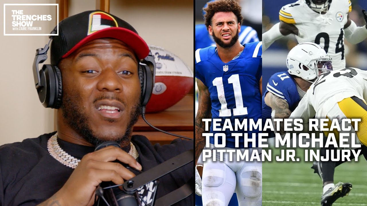 Teammates React to the Michael Pittman Jr. Injury | Zaire Takes Issue with Tom Brady's Comments