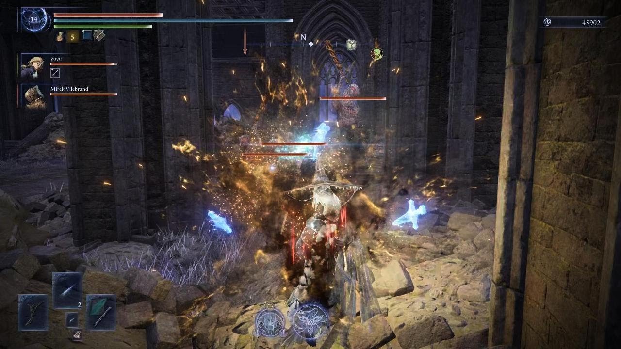 ELDEN RING NIGHTREIGN Deep of Night Rank 5 Night Aspect Witch hard Win