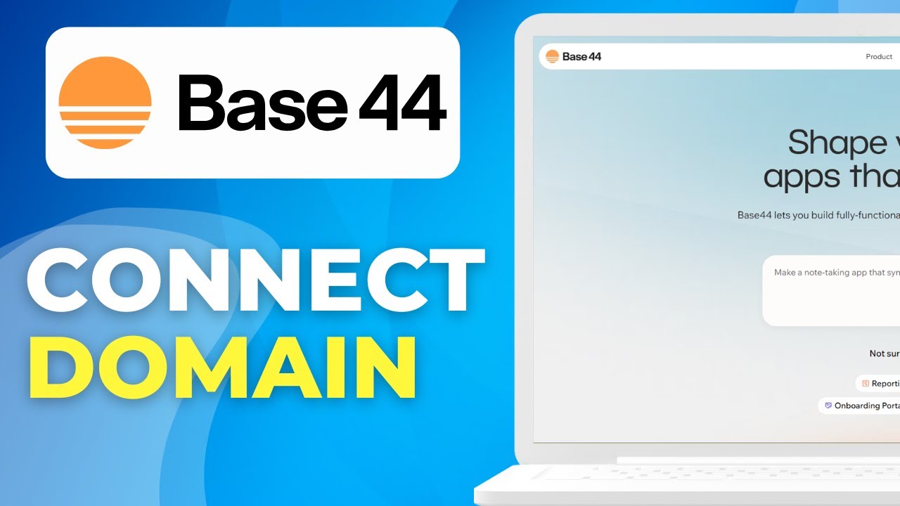 Как подключить Base44 к домену