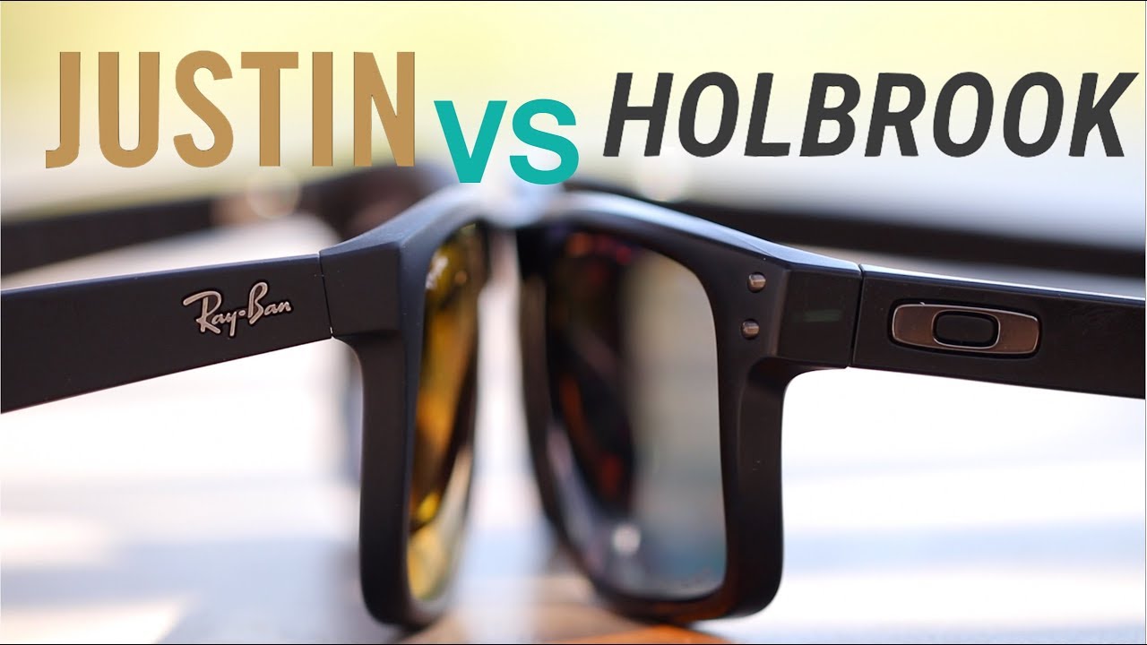 Ray-Ban Justin против Oakley Holbrook