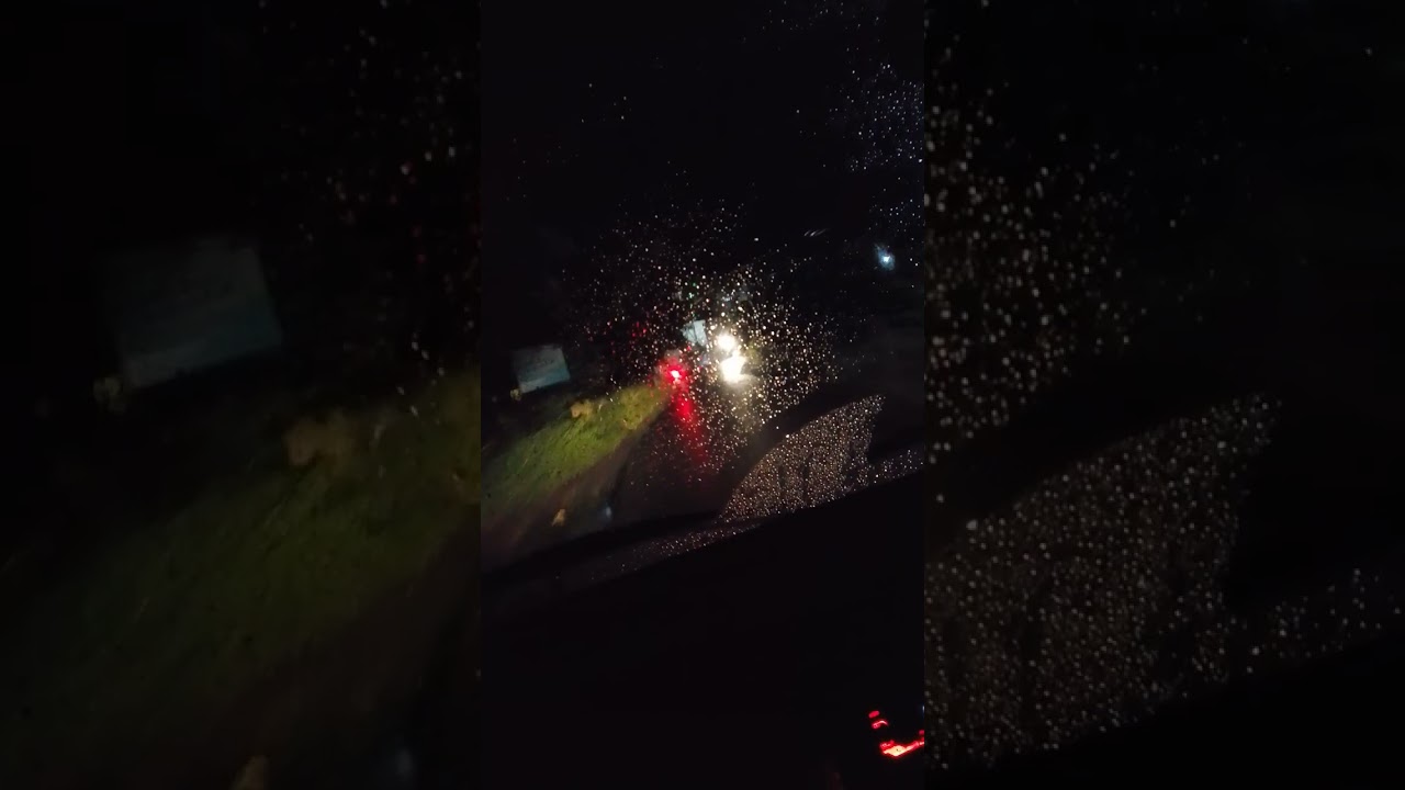 ALHAMDULILLAH,...heningnya suasana perjalanan malam hari di Denpasar Bali,.