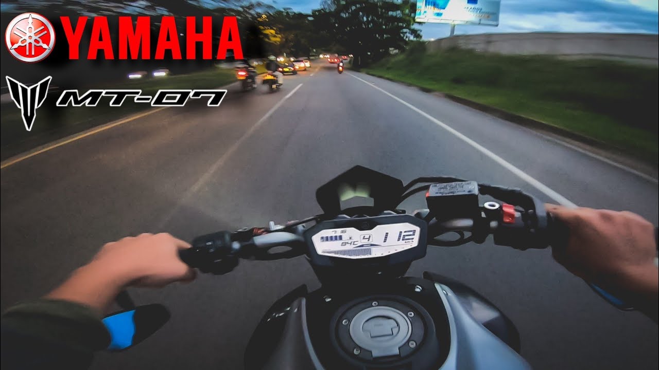 ⚡YAMAHA MT 07 2015 ¡UN TORQUE BESTIAL!😳 / PRUEBA DE MANEJO PT 2