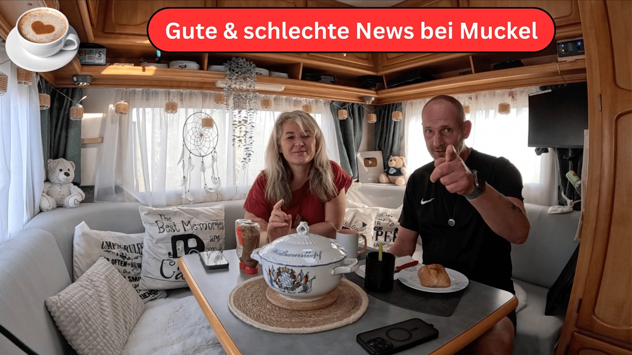 Frühstücks TV ☕️ Gute & schlechte Nachrichten bei Muckel 🚐 Security am Stellplatz 🤔