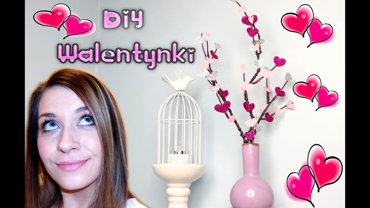 DIY Dekoracja do pokoju na Walentynki Valentine's day decor ❤ TheAmmisu