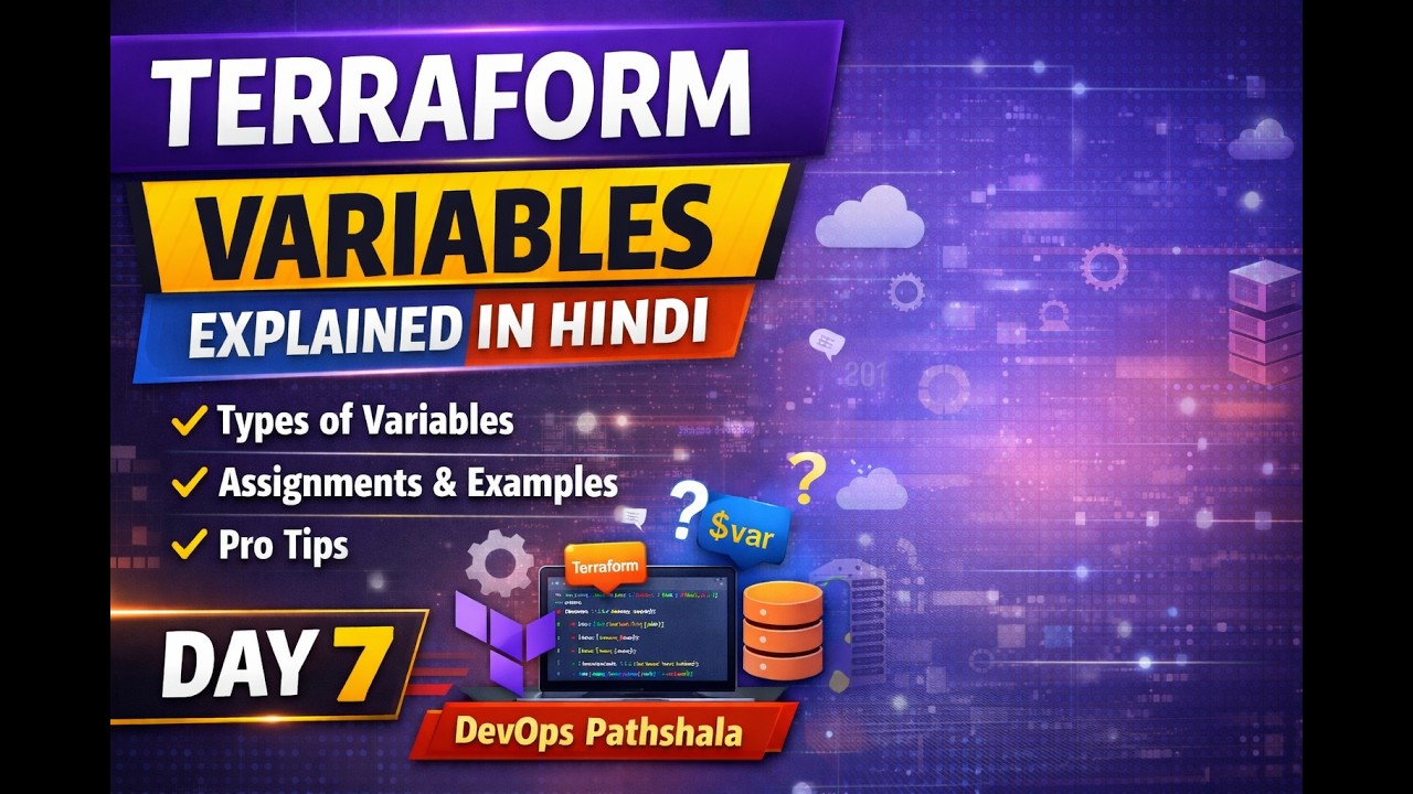 Terraform Day 7 | What are Variables in Terraform? | Terraform Variables with Examples |