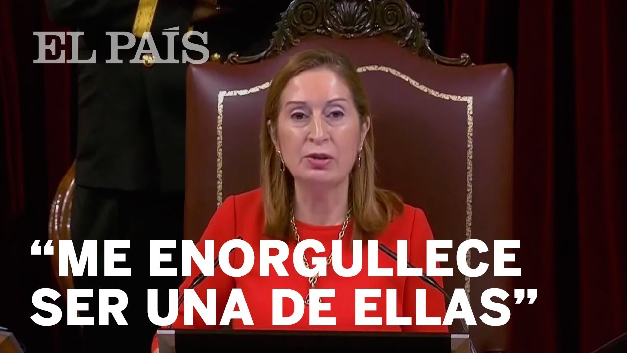 Ana Pastor se despide con un emotivo discurso en la &uacute;ltima sesi&oacute;n del Congreso